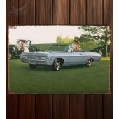 Металлическая табличка Chevrolet Impala Convertible (16467)